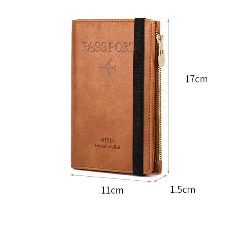 Unisex Travel Passport Holder